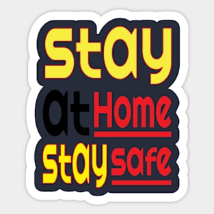 Stay at home Sticker